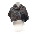 thumbnail image 4 of Scarves for Women Lightweight Floral Paisley Print in Gorgeous Color Combinations Accessory for Fall/Winter Long Wool Shawl Wrap Scarves, 4 of 4