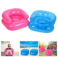 thumbnail image 2 of 24.4 Inch Kids Inflatable Chairs Blow up Chairs Inflatable Furniture Novelty Blow up Couch Seat Waterproof Air Sofa Couch - CL1, 2 of 4