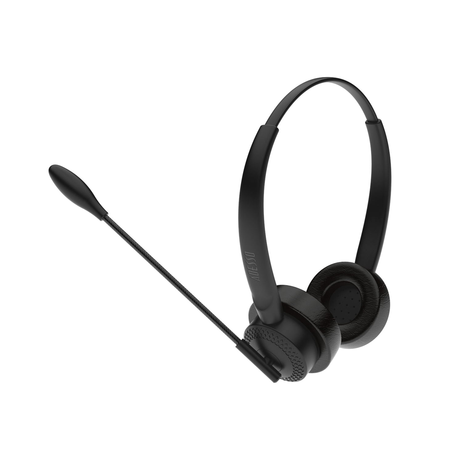 Adesso Xtream P4T Headset with Push to Talk, Volume Controls, and Answer/End Call Controls, Xtream P4-TAA