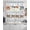 Brown Orange Blue, variant on Orange Pumpkin Thanksgiving Swag Kitchen Curtains Sets for Windows 24 Inch Length, Fall Leaves Retro Plaid Short Window Curtain Panels Swags Valances and Tiers 3 Piece Set for Cafe/Dining Room