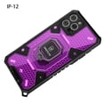 thumbnail image 2 of Compatible with IP-12 Phone Case Shockproof Heat Dissipation Magnetic Kickstand Case with Lanyard, 2 of 5