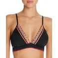 thumbnail image 1 of ISABELLA ROSE Haut de Bikini Triangle à Bandes Bali Hai pour Femmes Noir m, 1 of 4