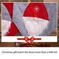 thumbnail image 3 of Camino De Mesa De Tela Navideña, Gorro Navideño, Alfombrilla De Mesa, Decoración Navideña, Adorno De Regalo Para El Hogar, Hotel, Navidad Guardurnaity HA027573-02, 3 of 7