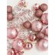 thumbnail image 1 of 24pcs Rose Gold Painted Christmas Balls For Christmas Tree Decoration, 1 of 5