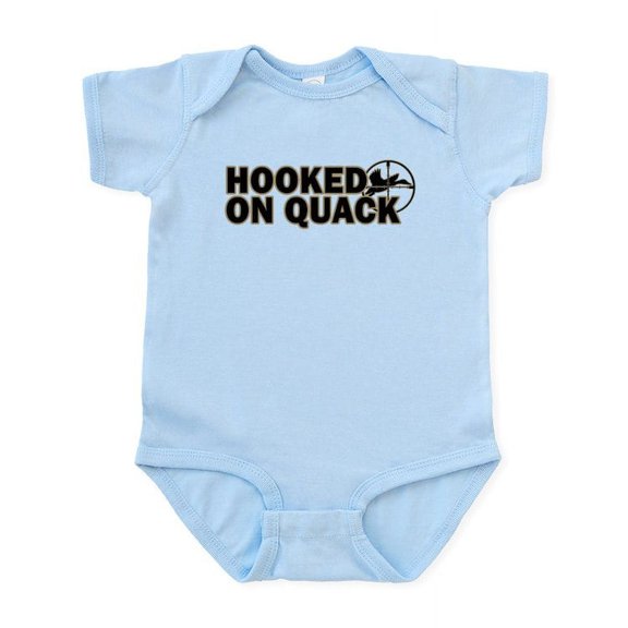 CafePress - Hooked On Quack Infant Bodysuit - Baby Light Bodysuit