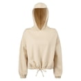 thumbnail image 1 of TriDri Chandail à Capuchon Court Oversize pour Femmes, 1 of 4