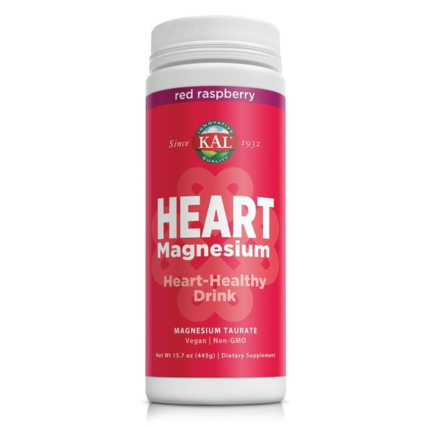 KAL Heart Magnesium HeartHealthy Drink 325 mg from Mag Taurate Cardiac & Circulation