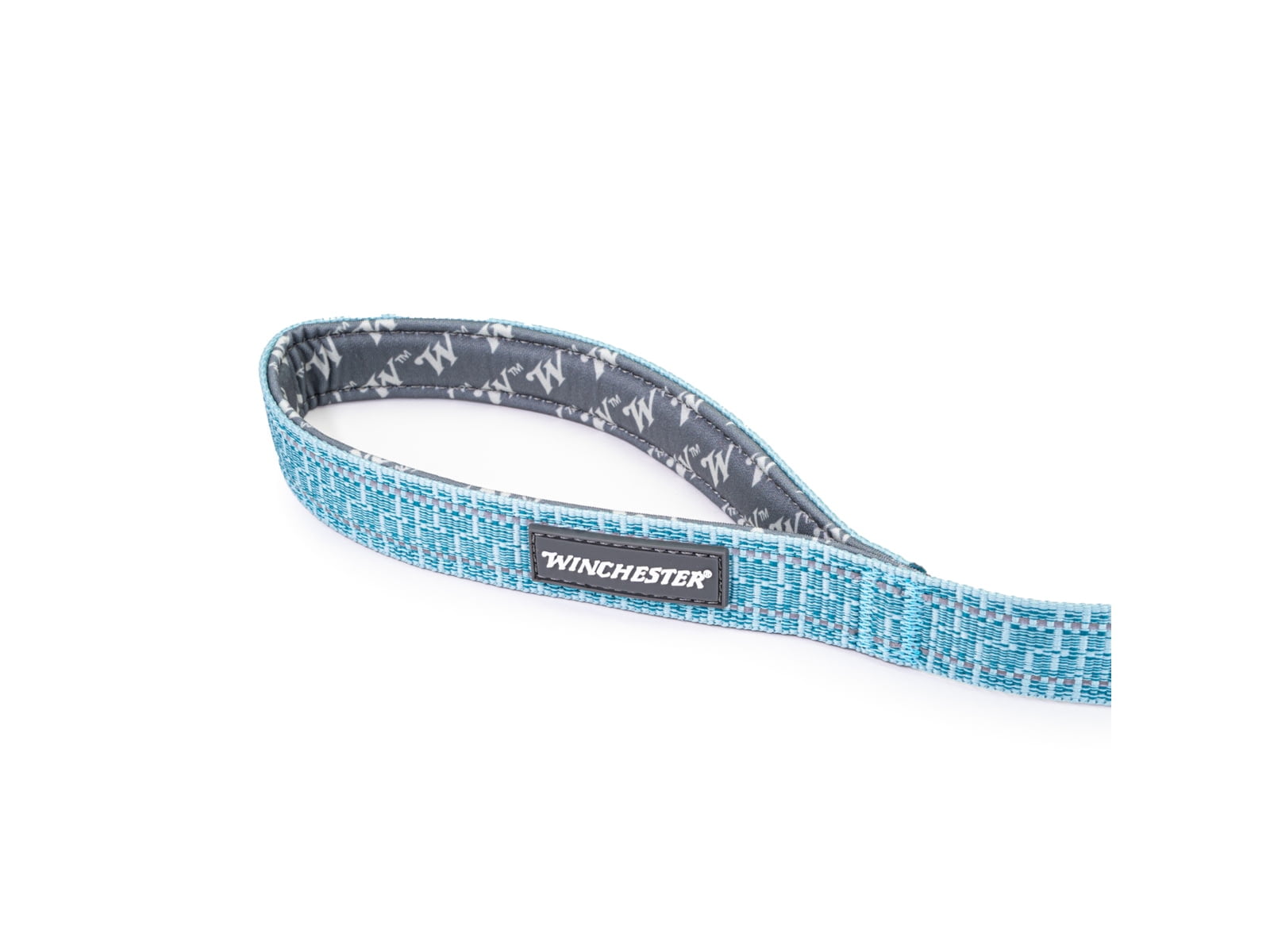 Winchester Pet Deluxe Carabiner Leash 6-Foot, Aqua Haze, 6 foot