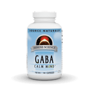 Source Naturals Serene Science GABA for a Calm Mind 750 mg - 180 Capsules
