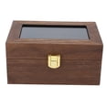 thumbnail image 2 of Soporte Para Reloj, Caja Para Reloj, 3 Rejillas De Madera Para Relojes De Hombre, Protección De Almacenamiento, 2 of 7