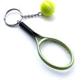 thumbnail image 1 of YSTINNG Color Mini Tennis Racket with Ball Keychain Key Ring DYF329-2660, 1 of 7