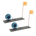 thumbnail image 3 of Ice Fishing Marker, Easy To Operate Efficiency Improving 2pcs Automatical Fishing Flag Marker Rod  for Winter, 3 of 7