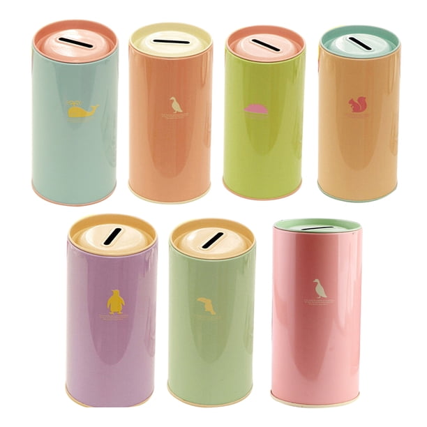 Hucha con forma de animal, alcancía, monedero, bolígrafo, diseño aleatorio