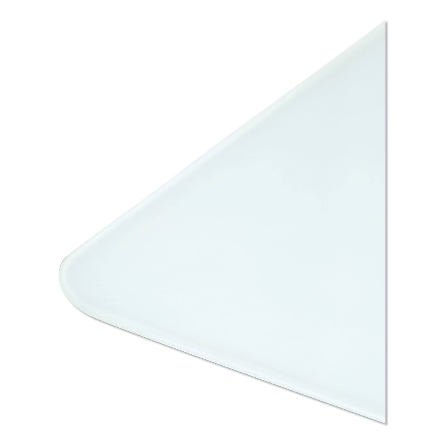 U Brands Cubicle Glass Dry Erase Board, 20 X 16, White