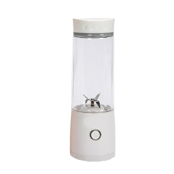 Câble Usb vers Usb Portable 4 Lames Ultra Mini Shaker Usb Rechargeable Extracteur de Jus de Fruits Frais, Convient pour Maison/voyage/gym/bureau Extracteur de Jus de Fruits en Acier Inoxydable