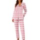 thumbnail image 3 of RKSTN St Patrick's Day Pajamas Set for Women Oversized Crewneck St Paddy's Day Lucky Shamrock Printed Loungewear Matching Sets Womens Casual Plus Size Loose Fits T Shirts and Pjs Pants 2 Piece Set, 3 of 8