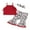 Red, variant on Wassery Infant Baby Girls Summer Outfit Sets 3 6 9 12 18 24 Months Newborn Girls Clothes Sleeveless Knited Tops with Baseball Print Flared Pants Headband Set 3M-24M