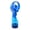 Blue, variant on O2COOL Deluxe Handheld Battery Powered Water Misting Fan Blue - New 3.7 inch by 10.6 inch