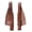 Light Brown, variant on Horse Western Adult Tooled Dark Tan Leather Replacement Saddle Fenders 5255DT