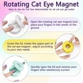 thumbnail image 6 of CHENjy Cat Eye Magnet for Nails Rotating Multifunctional Tool with U Shaped Magnet for Beginners Home DIY Design Nail Art Supplies White, 6 of 7