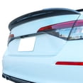 thumbnail image 3 of Ikon Motorsports Rear Trunk Spoiler Wing Lip Added on Bodykit Replacement Compatible With 2022-2025 Honda Civic 11th Gen Sedan HPD Style CF - Carbon Fiber, 3 of 8