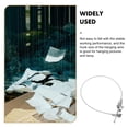 thumbnail image 3 of Phenofice Adjustable Wire Rope Hanger Stainless Steel for Secure Picture and Lamp Hanging Display, 3 of 8