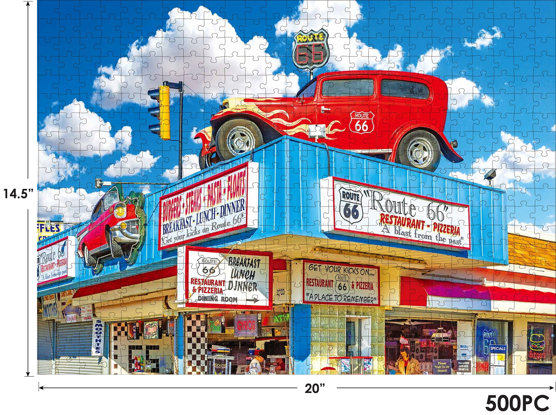 Cra-Z-Art 4 in 1 Pack Retro Jigsaw Puzzle