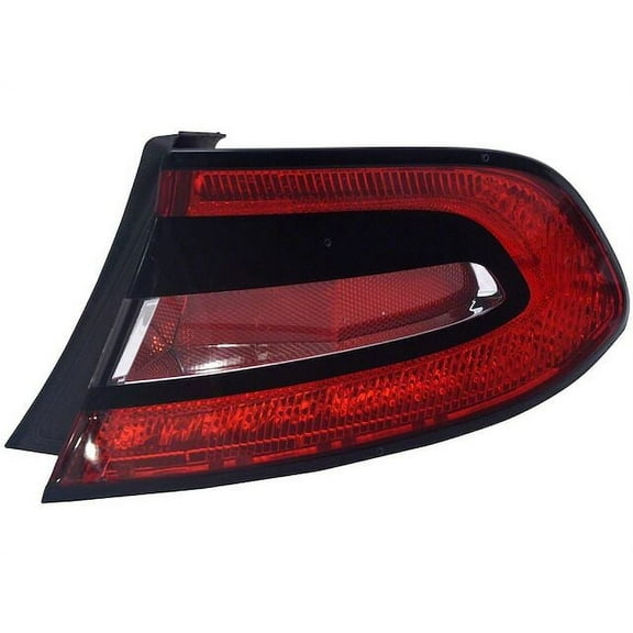 Right Passenger Side Outer Reconditioned Tail Light Assembly - Compatible with 2013 - 2016 Dodge Dart 2014 2015