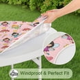 thumbnail image 5 of Magic Fairy Princess Pattern Round Fitted Tablecloth with Elastic Edge,Dining Table Cover Waterproof,Outdoor Round Tablecloth for Camping,Dining,Indoor and Outdoor, 5 of 7
