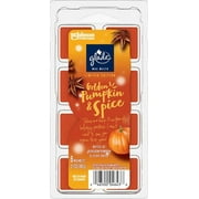 Glade Scented Wax Melts Refills, Golden Pumpkin & Spice, 8 Count (Limited Edition)