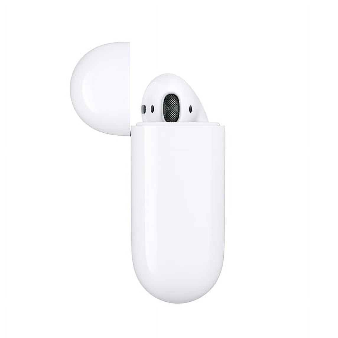 Restored Apple True Wireless Headphones with Charging Case, White, VIPRB-MV7N2AM/A (Refurbished) - image 2 of 5