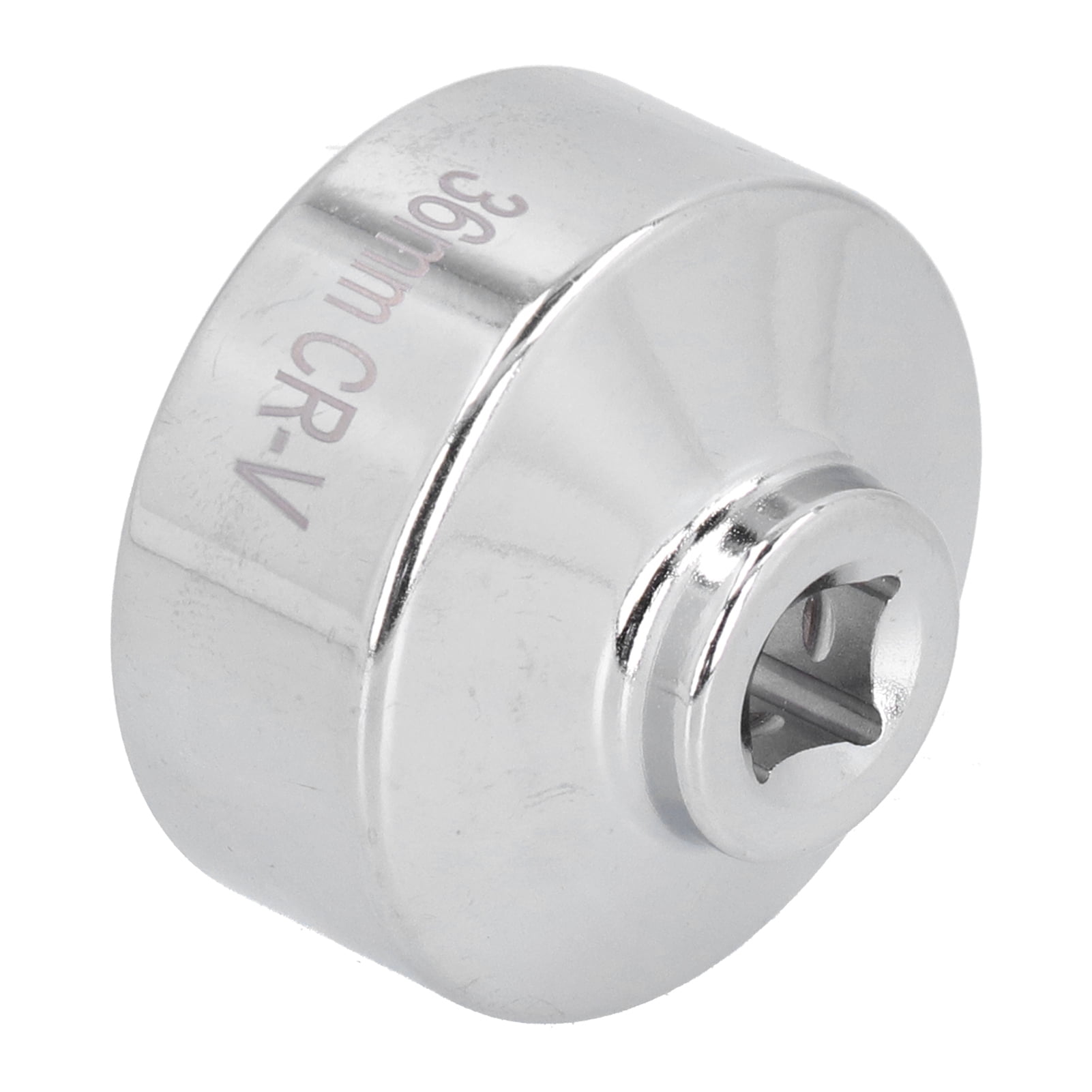 Oil Filter Socket, Stainless Steel 36mm 6point Socket Oil Filter