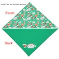 thumbnail image 4 of Bufanda de Pascua de dos caras para perros y gatos | Bandana triangular de licra multicolor | Accesorio elegante y duradero para mascotas | Babero festivo y servilleta para la hora de comer par, 4 of 5