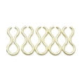 thumbnail image 4 of Mosiee Heavy Duty Fishing Sinkers Jigs Lure Wire Eyelets Splay Rings 100Pcs/Set, 4 of 8