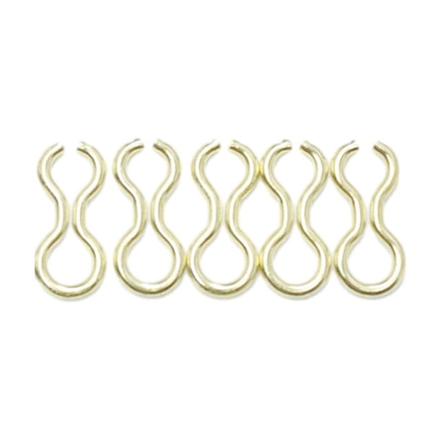 Bgsha 100pcs for DO-IT Mould Loops Fishing Sinkers Jigs Lure Wire Eyelets Splay Rings