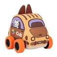 thumbnail image 1 of Los Niños Tiran Hacia Atrás El Del Vehículo, Juguete Suave Del Vehículo Del Bebé De La Tela De Dibujos Animados Tiran Hacia Atrás Los Juguetes Del Coche Para Los, 1 of 7