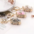 thumbnail image 3 of LYMAYTER Bling Keychain For Keys Fashion Accessories - Creative Car - shaped Rhinestones - inlaid Keychain, 3 of 6
