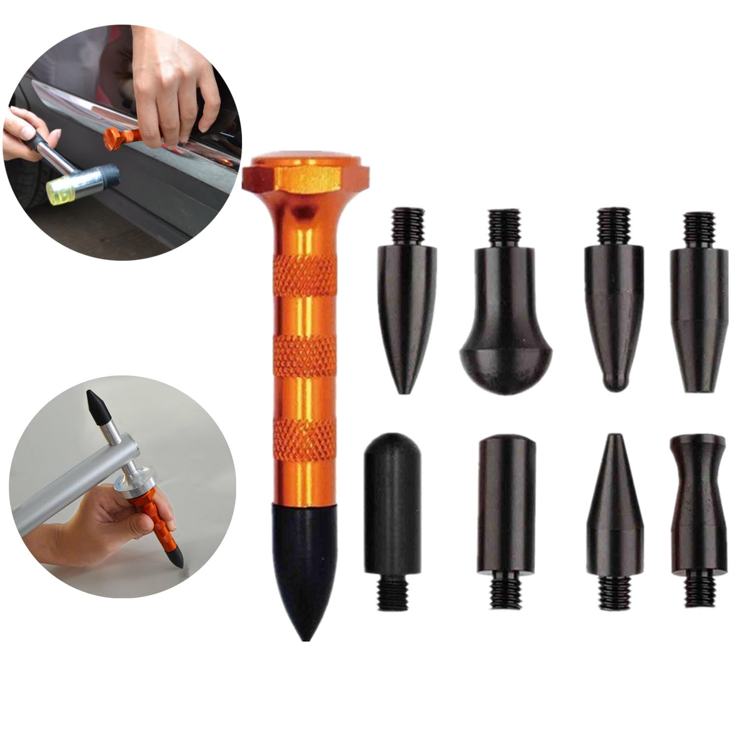 Pops a Car Dent Remover Tap Down Kits Paintless Dent Removal Tools Dent