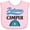 AD-Pink, variant on Inktastic Camping Future Camper Boys or Girls Baby Bib