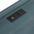 thumbnail image 5 of Furniture of America Fendry L-Desk with USB Plug, Antique Blue, 5 of 6