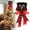 Black, variant on Christmas Tree Topper Hat,Large Red Sequins Top Hat with Bow Ribbon and Snowflake,Christmas Decorations for Xmas Tree Snowman,Desktop Ornaments Holiday Home Decor(Red)