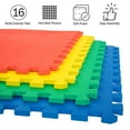 thumbnail image 4 of Stalwart 24" x 24" Multicolor Foam Interlocking Floor Mats, 16 Pack, 4 of 7