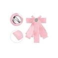 thumbnail image 3 of INSPIRE CHIC Broche de cinta para mujer, lazo, corbata, broches para bodas y fiestas, rosa claro, 3 of 4
