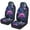 Hummingbird Purple Floral, variant on Jeiento Watercolor Sea Turtle Car Seat Covers Car Front Seat Cushion 2 Pack Auto Seat Cover Automotive Interior Protection Fit for Most Cars Sedan Truck SUV Van
