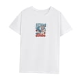 thumbnail image 3 of Camiseta para mujer de verano, suave, ligera, transpirable, cuello redondo, para desplazamientos SG, 3 of 7