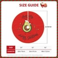 thumbnail image 4 of Kll Avocado Merry Christmas Christmas Tree Skirt ,Party Decorations Farmhouse For Christmas Decorations Holiday Party, 4 of 8