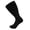 Black, variant on Unisex Performance Crew Socks Big & Tall Compression Socks Solid Color Sports Socks Supportive Fitness Essentials For Workout Marathon
