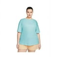 thumbnail image 2 of Nike Sportswear Essential Boyfriend T Womens Active Shirts & Tees Size 3X, Color: Light Blue, 2 of 2