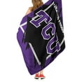 thumbnail image 5 of The Northwest Group  TCU Horned Frogs 46" x 60" Dimensional Micro Raschel Plush Throw Blanket, 5 of 5