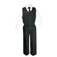 thumbnail image 3 of 6pc Boys Teen Formal Wedding Party Tuxedo Suits Vest Sets EXTRA Necktie 4T-20, 3 of 6